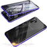 Jonwelsy Compatible with Samsun Galaxy Note 10+ 5G (6.8 inch) Case, 360 Degree Front and Back Transparent Tempered Glass Cover, Strong Magnetic Ad...