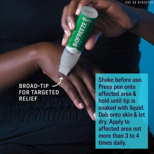 Biofreeze Precision Pain Relief Pen, Arthritis Pain Reliever, Mess-Free Cooling Joint Pain Relief, FSA/HSA Eligible, Menthol Pain Relief Liquid 1....
