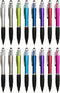 Stylus Pens for Touch Screens, Medium Point Pens with Crystals for Women and Kids Black Ink Pen with Stylus Ballpoint Pens with Comfort Grip for T...