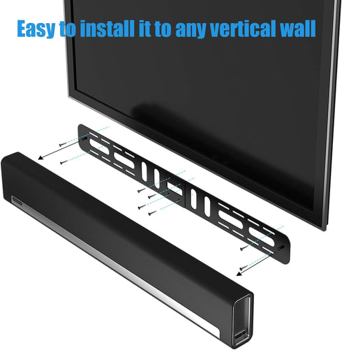 Wall Mount for Sonos Playbar Mounting Bracket Compatible with Sonos Playbar Soundbar TV Mount...