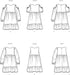 Simplicity Easy to Make Children's and Girls' Relaxed Fit Tiered Dress Sewing Pattern Packet, Design Code S9933, Sizes 7-8-10-12-14, Multicolor...