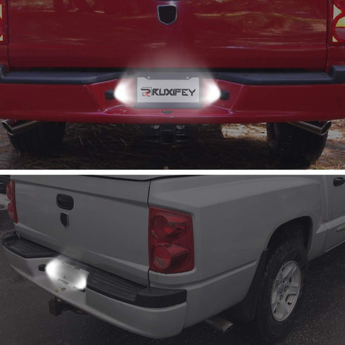 RUXIFEY LED License Plate Light Replacement Compatible with Dodge Dakota 1997-2011 Pickup Truck, 6000K White, Pack of 2...