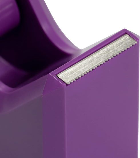 JAM PAPER Colorful Desk Tape Dispensers - Purple - Sold Individually...