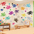 Supzone Colorful Paint Wall Decal Inspirational Quotes Wall Stickers Ink Splatter Splotches Wall Decal Watercolor Paint Splash Wall Art Sticker fo...