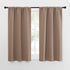 NICETOWN Kitchen Window Blackout Curtains - Window Treatment Thermal Insulated Rod Pocket Small Blackout Draperies/Drapes for Bedroom/Kitchen (Cap...