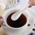 Porcelain Egg Spoons for Soft-Boiled Eggs Coffee Tea Desserts Ceramic Spoon Set of 12...