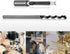 SaferCCTV Square Hole Drill Bit, 1/2 Inch Woodworking Mortiser Drill Bit, Hollow Chisel Mortise Drill Tool...