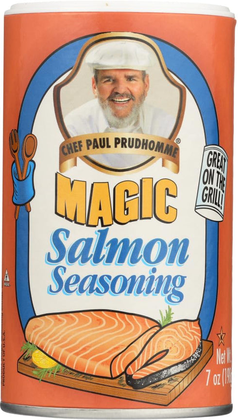 Chef Paul Prudhomme's Magic Salmon Seasoning 7 oz 3 Pack...
