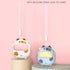 Electric Mini 2 Levels USB Rechargeable Fast Heating Cartoon Cow Night Light Heater (White)...