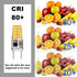 G8 LED Bulb Dimmable, 20W Halogen Equivalent, 120V T4 JCD Type Bi-Pin G8 Base, Warm White 3000K (6 Pack)...