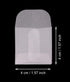 60pcs White Translucent Paper Envelope Bag Mini Butter Paper Pouches Clear Glassine Gift Small Bag for Jewelry Ring Tag Photo Necklace Stud Earrin...