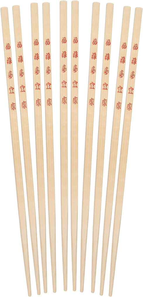 Helen’s Asian Kitchen Bamboo Chopsticks, 10.5-Inches, 10-Pair...