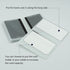 SET OF 2 Wallet Inserts Replacement 6 Page Card Holder for Bifold or Trifolds Wallet...