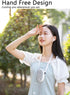Portable Hanging Neck Fan Wearable Personal Fan Battery Operated USB Rechargeable 3 Speed Mini Handheld Air Conditioning Cooling Refrigeration Nec...