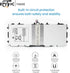 REYTRIC T4500E Battery Compatible with Galaxy Tab 3 10.1 GT-P5210 P5200 P5220 P5213 Series Tablet T4500C T4500U with Tools 3.8V 6800mAh...