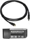HDMI Cable for Canon EOS 90D Camera, High-Speed 4K Mini HDMI to HDMI Cable for Canon EOS 90D DSLR Camera, 6 Feet Gold Plated....
