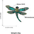 Cute Dragonfly Lapel Brooch Pin for Women Girls Cubic Zirconia Australia Rhinestone Pins Clip Sweater Scarves Jackets Dress Badge Backpacks Brooch...