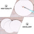 10pcs Round Painting Canvas Panel Boards Canvas Drawing Board Stretched Artist Canvas Canvas Painting Board for Drawing Painting DIY Student Artis...