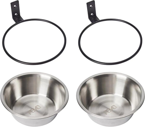 Elevated Cat Bowls, Raised Cat Food and Water Bowls,Wall Mounted Pet Comfort Feeding Bowls...