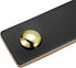 uxcell Leather Drawer Pulls, 2.5" 4Pcs Leather Furniture Handles Drawer Knobs Pulls with Screws for Dressers Drawers Cabinet Doors, Black/Gold/Gol...