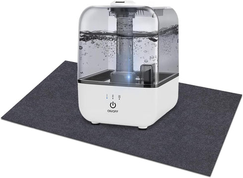 Humidifiers Mat,For floor surface/Absorbent mat Lightweight Washable Floor Mat?Under the Humidifiers Mat?Multifunctional home appliance mat?back N...