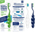 Dr. B Dental Solutions Ergonomic Denture Toothbrush Extra Soft Bristles, Removes Stains & Odor Precision Design for Implants & Overdentures Single...