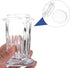 Gatuida 1pc Glass Staining Jar 5- Slide Glass Canister with Lid Clear Container Container with Lid Microscope Slides Coplin Staining Jar Slide Sta...