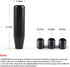 Heavy Weighted Shift Knob, 5 Inch Long Car Gear Stick Shifter Head, Aluminum Shifting Lever Handle with 3 Adapters, Compatible with Most Manual Bu...