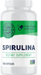 Vimergy Natural Spirulina Capsules – Super Greens Supplement – Nutrient Dense Blue-Green Algae Superfood Capsules - USA Grown, Non-GMO, Soy-Free, ...