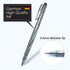 Ballpoint Pens, Black Ink, 0.5mm Fine Point, 50 Count Pack, Quick Smooth Writing, Ball point Pens, for School, Office Supplies (FO-09-Black...