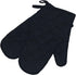 Oven Mitts, Premium Heat Resistant Kitchen Gloves Cotton & Polyester Quilted Oversized Mittens, Black...