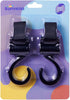 SUNVENO Baby Stroller Hooks for Mom Purse Shopping Grocery Bag and Accessory - (2 Pack)...