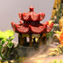 Fairy Garden Accessories Mini Pavilion Pagoda Garden Statue Zen Garden for Desk Japanese Home Office Decor Meditation Accessories...