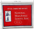 Mahjong Card Sleeve 1 piece for National Mah Jongg League Scorecard - Large Cover (Fits 6.12 x 4.8 inch Mahjong Score Card) PVC Durable, Card Hold...