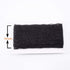 VU100 Black Lace Ribbon, 3.14 Inches Wide Lace Trim Sewing Craft Elastic Embroidery Stitching Process for DIY Bridal Wedding Fabric Decoration Gif...