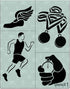 Stencil1 Track 4-Pack Stencil Set - Attractive & Durable Quality Reusable Stencils for Painting - Create Stencil Crafts and Decor - Decor on Walls...