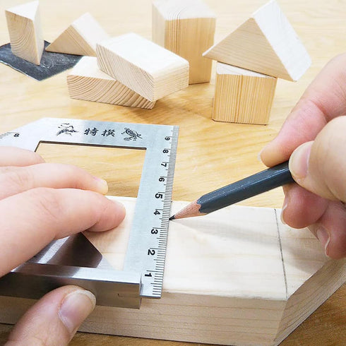 Shinwa Sokutei ANGLE SCRIBING SQUARE (62081) (Japan Import)...