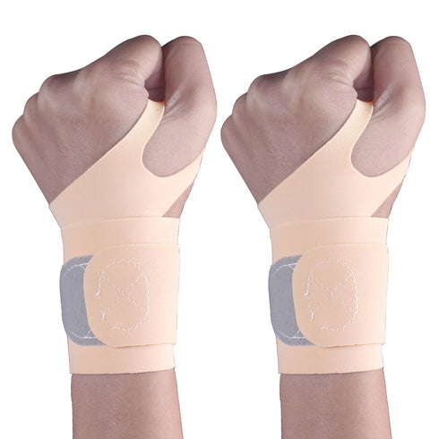 2 Pcs Ultra-Thin Wrist Brace Support for Carpal Tunnel, Pain Relief, Arthritis, Tendonitis, Elastic Wrist Wraps Right and Left Hands - Compression...