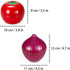 Vegetable and Fruit Storage Containers for Refrigerator, Tomato and Onion Shaped Storage, Food Storage Containers with Lids, Pack of 2...