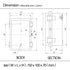 ABS Plastic Dustproof Waterproof IP65 Junction Box Hinged Shell Universal Electrical Project Enclosure Gray, with PC Transparent Clear Cover 5.9 x...