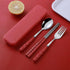 Travel Utensils Portable Silverware Cutlery Set Stainless Steel Reusable Flatware Portable Fork Spoon Chopsticks with Case for Camping Picnic Hiki...
