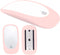 Silicone Cover for Magic Mouse 1/2 Protective Silicone Case Compatible with Apple Magic Mouse Ultra Thin Anti-slip Cover (pink)...