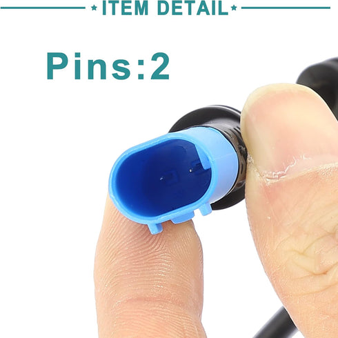 ACROPIX Front Car Brake Pad Wear Sensor Fit for BMW X3 - Pack of 1 Black...