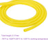 DMiotech 5/32" ID 1/4" OD 3.3 Feet Silicone Tube Yellow Industrial Silicone Tubing for Water Air Pump...