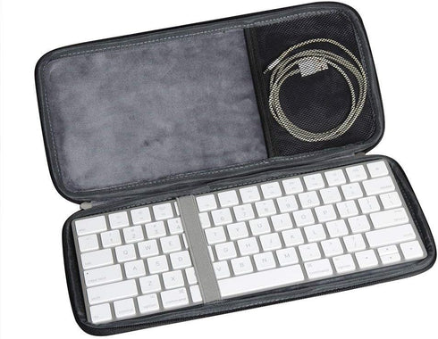 Hermitshell Hard Travel Case for Apple Magic Keyboard MLA22LL/A Bluetooth (PU, Black)...