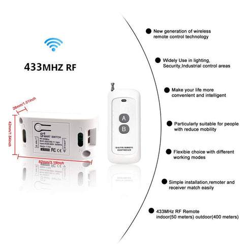 RODOT WiFi Smart Switch Tuya Smart Switch Light Switch Home Automation Timer Switches Work with Smart Life APP & Alexa and Google Home Assistant, ...