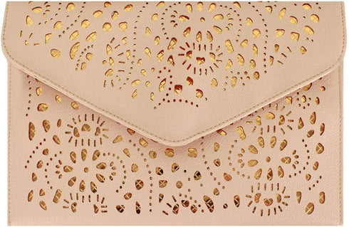 Mily Glitter Sequins Envelop Clutch Tote Shoulder Bag Handbag...