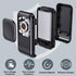 leChivée Portable Watch Charger for Samsung Watch, Watch Charger for Galaxy Watch 6/5/4/3, 6000 mAh Watch and Phone Charger for Samsung S24/S23/ S...