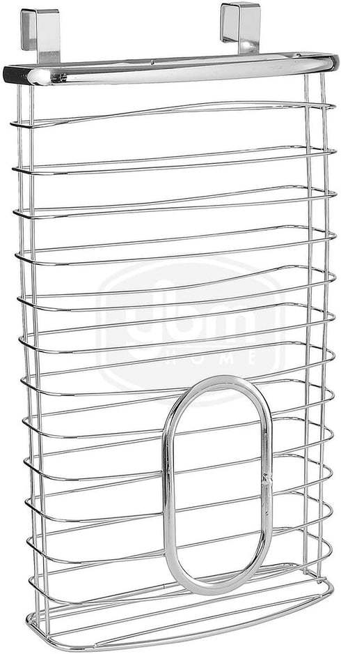 YBM Home 2216vc Ybmhomes Over-The-Cabinet Shopping Bag Holder, Stainless Steel...