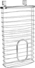 YBM Home 2216vc Ybmhomes Over-The-Cabinet Shopping Bag Holder, Stainless Steel...